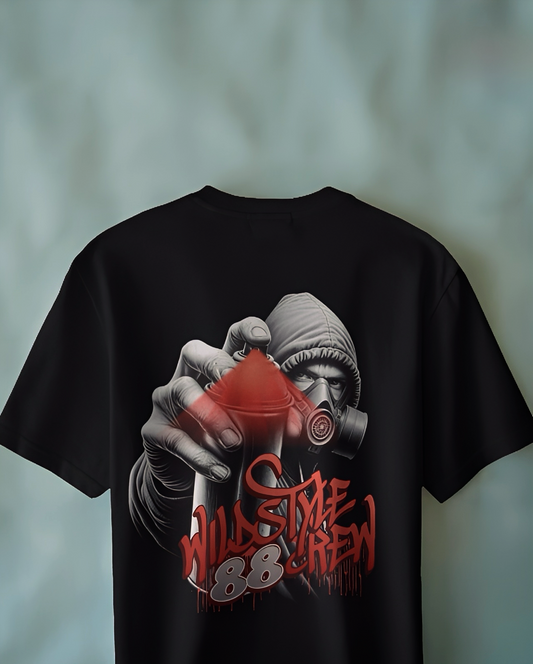 WILSSTYLE 88CREW – Oversized 100% Cotton UNISEX T-Shirt | LUVOUX PREMIUM DROP