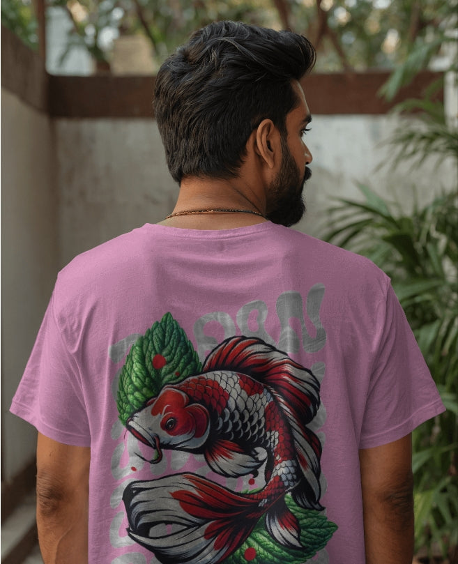 Luvoux: Oversized T-Shirt for unisex & 100% cotton– Japanese Tattoo Art Inspired