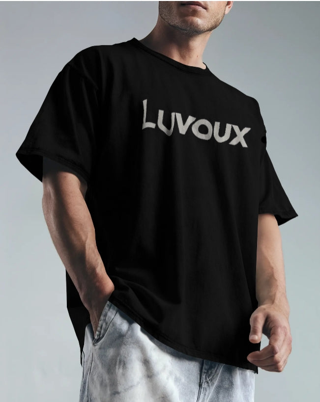 Luvoux: Gladiator Warrior Graphic Oversize T-Shirt For Unisex & 100% cotton