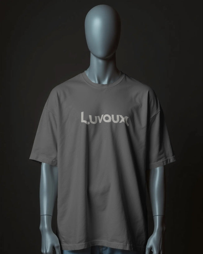 Luvoux: Gladiator Warrior Graphic Oversize T-Shirt For Unisex & 100% cotton