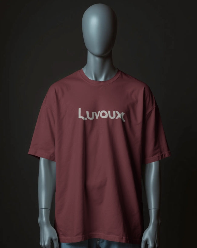 Luvoux: Gladiator Warrior Graphic Oversize T-Shirt For Unisex & 100% cotton