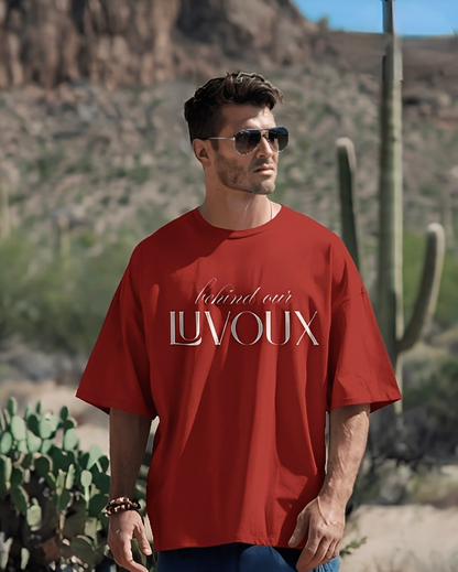 WILSSTYLE 88CREW – Oversized 100% Cotton UNISEX T-Shirt | LUVOUX PREMIUM DROP