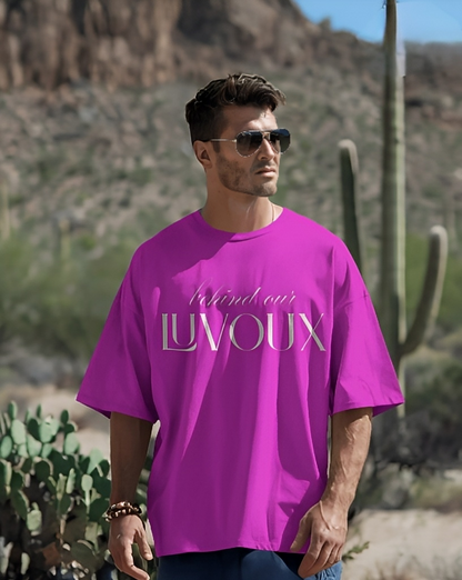 WILSSTYLE 88CREW – Oversized 100% Cotton UNISEX T-Shirt | LUVOUX PREMIUM DROP