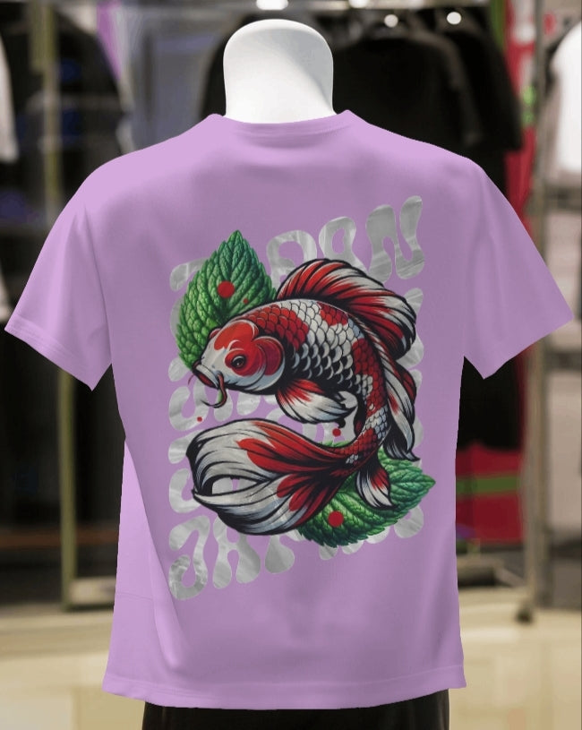 Luvoux: Oversized T-Shirt for unisex & 100% cotton– Japanese Tattoo Art Inspired