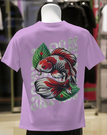 Luvoux: Oversized T-Shirt for unisex & 100% cotton– Japanese Tattoo Art Inspired
