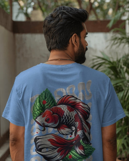 Luvoux: Oversized T-Shirt for unisex & 100% cotton– Japanese Tattoo Art Inspired