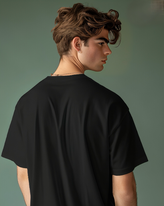 LUVOUX PREMIUM – REVENGE Oversized 100% Cotton UNISEX T-Shirt | Minimal Streetwear Drop