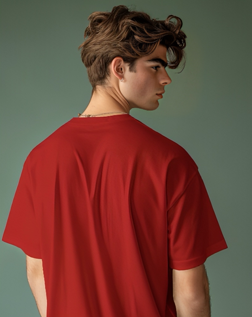 VIRTUAL WORLD – Oversized DOWNSOLDER UNISEX -Shirt | LUVOUX PREMIUM COLLECTION NAME  LUVOUX LUXURY