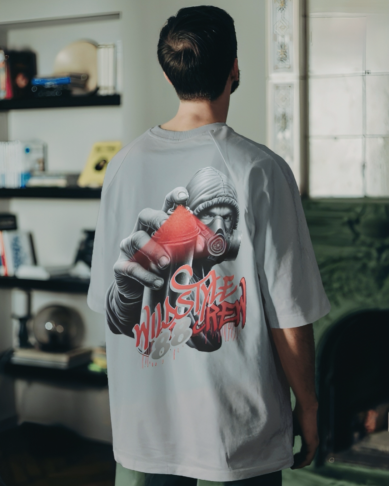 WILSSTYLE 88CREW – Oversized 100% Cotton UNISEX T-Shirt | LUVOUX PREMIUM DROP