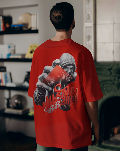 WILSSTYLE 88CREW – Oversized 100% Cotton UNISEX T-Shirt | LUVOUX PREMIUM DROP