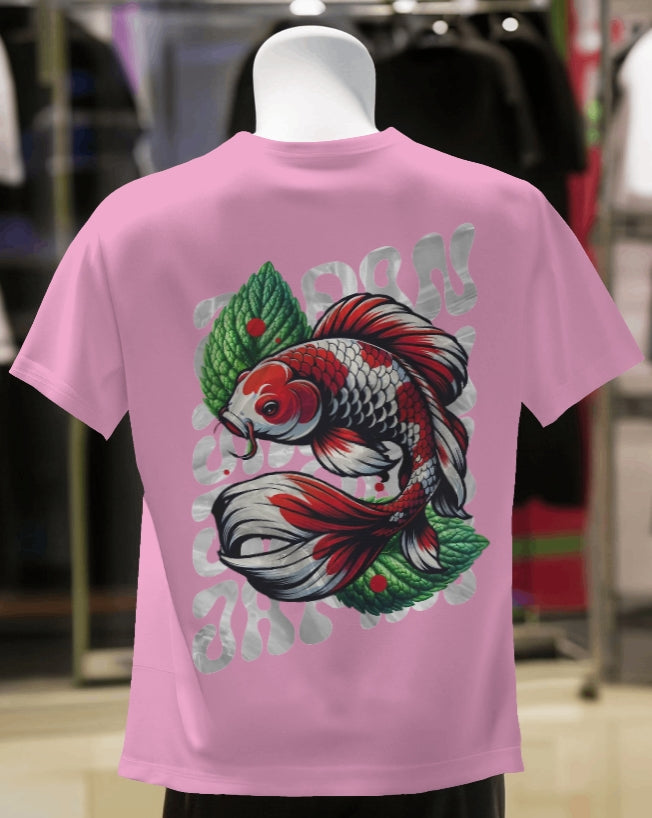 Luvoux: Oversized T-Shirt for unisex & 100% cotton– Japanese Tattoo Art Inspired