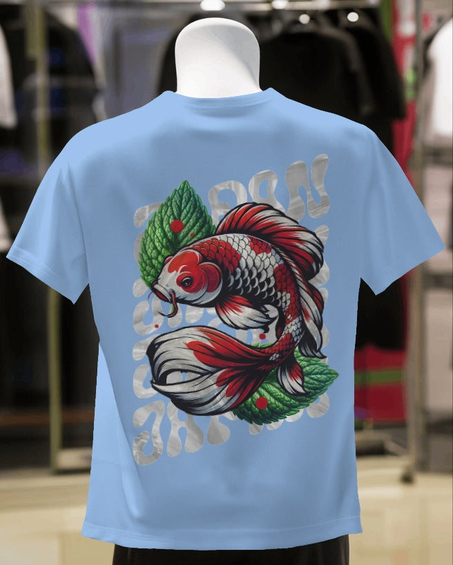 Luvoux: Oversized T-Shirt for unisex & 100% cotton– Japanese Tattoo Art Inspired