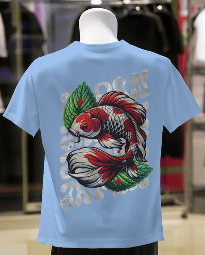 Luvoux: Oversized T-Shirt for unisex & 100% cotton– Japanese Tattoo Art Inspired
