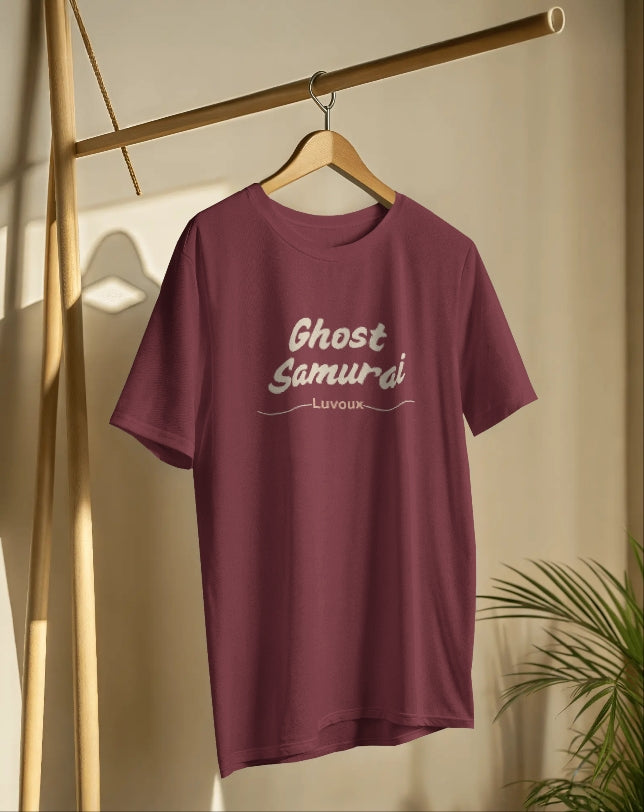 Ghost Samurai Oni Warrior  Graphic  oversize T-SHIRT for unisex & 100% cotton