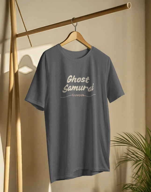 Ghost Samurai Oni Warrior  Graphic  oversize T-SHIRT for unisex & 100% cotton