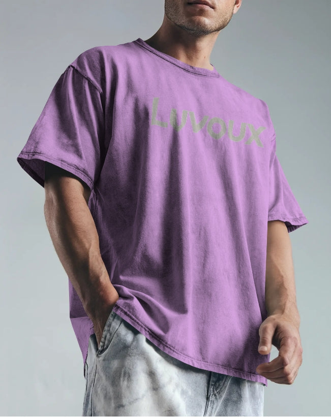 Luvoux: Gladiator Warrior Graphic Oversize T-Shirt For Unisex & 100% cotton